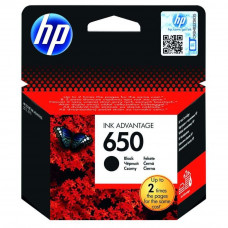 HP 650 Siyah Orijinal Ink Advantage Mürekkep Kartuşu CZ101AE
