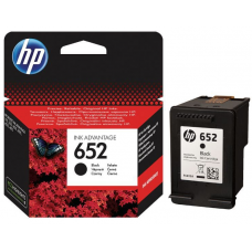 HP 652 Siyah Mürekkep Kartuşu F6V25AE