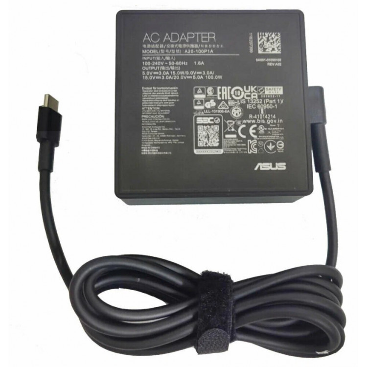 A20-100P1A Asus 100W Type-C Şarj Adaptörü / Orjinal Ürün