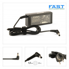 Fast Liteon, Asus, Casper, Toshiba 19v 3.42a 65w 5.5*2.5mm Notebook Şarj Adaptörü CMADP092