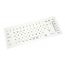 MacBook Türkçe Klavye Sticker Beyaz Renk